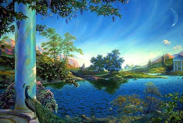 Histoire de l'évolution de Dieu sous un oeil divin : la création du paradis pourra-t-e