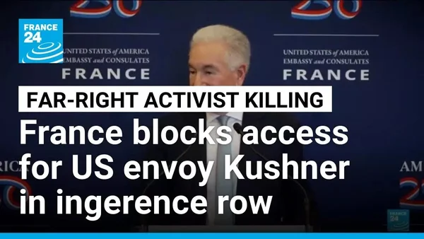 La France va révoquer l'accès du diplomate américain aux services de l'État après son absence à une convocation • FRANCE 24 English - YouTube