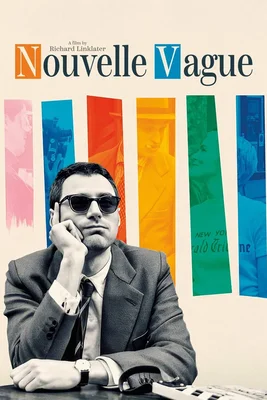 Affiche du film Nouvelle Vague de Richard Linklater, nommé aux César 2026