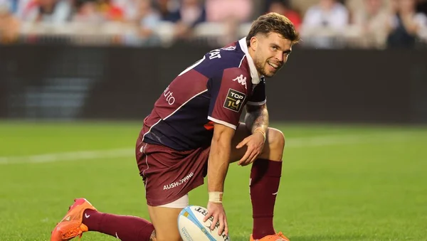 Matthieu Jalibert évoluant sous les couleurs de l'UBB en Top 14