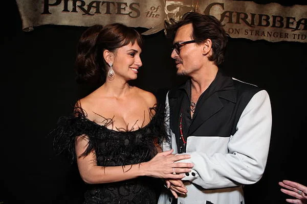Johnny Depp at Cannes 2011 premiere of On Stranger Tides.