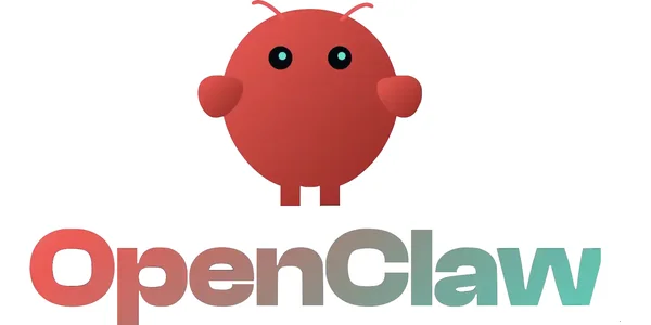 Représentation graphique de la mascotte OpenClaw, un personnage rouge aux grands yeux.