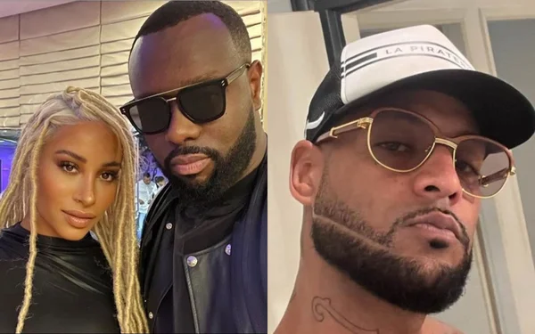 Demdem et Booba, dont les échanges récents sur les réseaux sociaux alimentent les rumeurs d'une relation entre l'ex-femme de Gims et son rival.