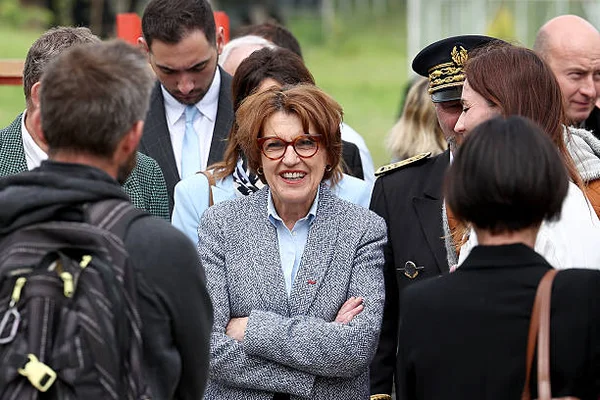 Additional editorial images of Annie Genevard from Getty Images, likely covering political appearances