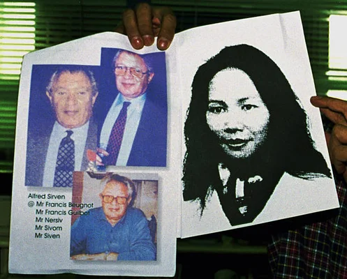 An Interpol agent confirms that Alfred Sirven is in the Philippines.