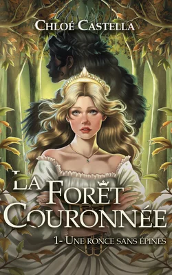 Couverture de La Forêt Couronnée, tome 1 : Une ronce sans épines par Chloé Castella