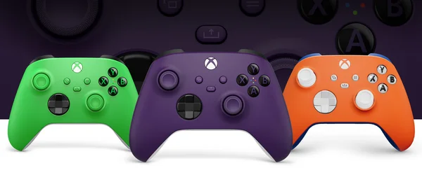 Image graphique d'une manette Xbox blanche.