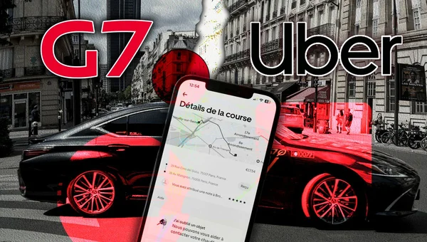 Avant d'arriver à paris, l'option Uber taxi a été lancée à New York et san Francisco.
