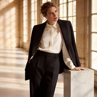Portrait de Charlotte Casiraghi en tenue Chanel