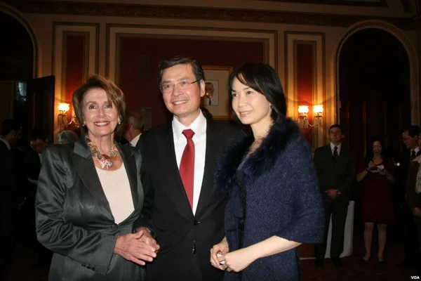 Nancy Pelosi meeting with King Pu-tsung regarding Taiwan relations.