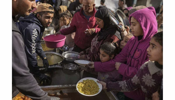 Distribution de nourriture dans le cadre d'activités associatives liées à l'enquête