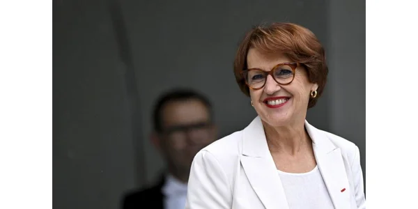 Annie Genevard attending her first Council of Ministers as Minister of Agriculture at the Élysée