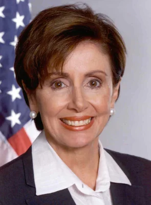 Official portrait of US House Speaker Nancy Pelosi.
