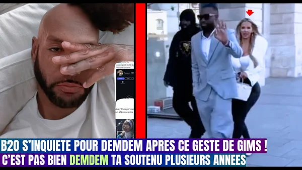 Booba exprime son inquiétude pour Demdem suite à la relation de Gims avec une autre femme