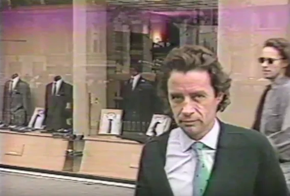 Jean-Luc Brunel, l'ami français de Jeffrey Epstein, lors d'une enquête vidéo.