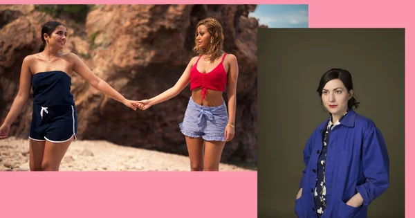 La réalisatrice Rebecca Zlotowski et une scène du film Une fille facile