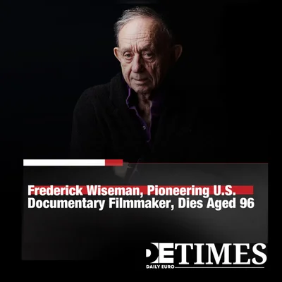 Hommage à Frederick Wiseman, réalisateur américain de documentaires, décédé à 96 ans