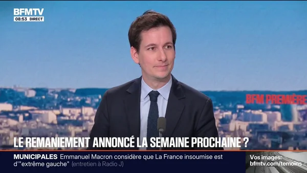 Journal BFMTV : analyse du remaniement gouvernemental