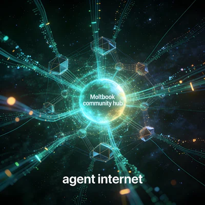 Illustration pour Moltbook