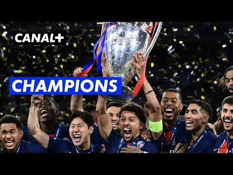 Le Paris Saint-Germain est champion d'Europe ! - Ligue des champions 2024-25 - YouTube