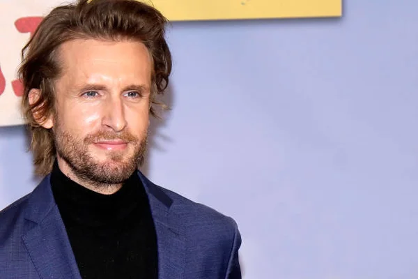 Actor Philippe Lacheau poses during a portrait session in Paris, France on .