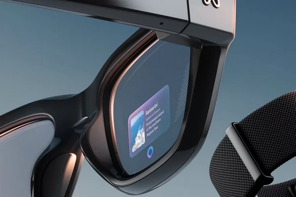 Des lunettes connectées affichent des informations touristiques.