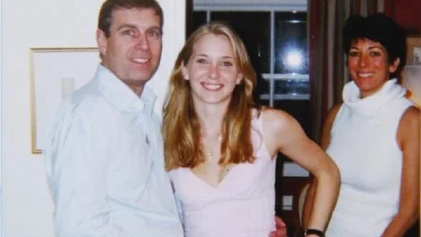 Le prince Andrew et Virginia Giuffre sur une photo contestée liée à l'affaire Epstein