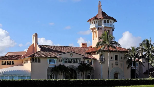 Le domaine de Mar-a-Lago à Palm Beach, en Floride, lieu de l'enquête sur les documents classifiés.