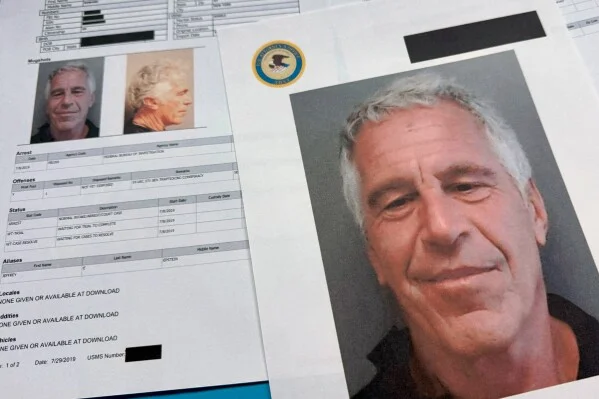 Documents inclus dans la libération des fichiers Jeffrey Epstein par le ministère américain de la Justice.