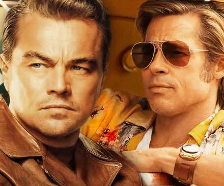 Brad Pitt on set for The Adventures of Cliff Booth movie.