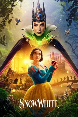 Official poster for Disney's live-action Snow White remake starring Rachel Zegler