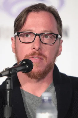 Blake Crouch, l'auteur de Dark Matter, lors d'une intervention publique