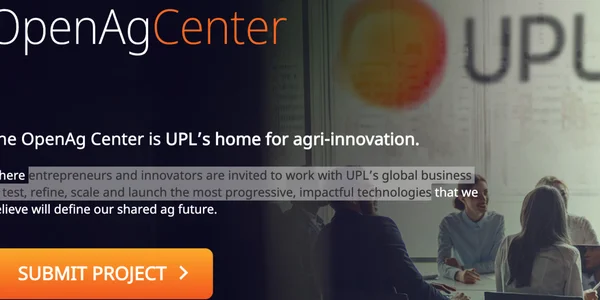 UPL's OpenAg hub in RTP showcasing their global agriculture innovation and expansion efforts