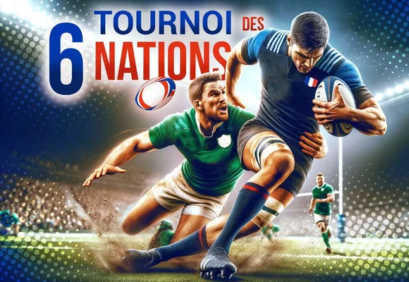 Illustration promotionnelle du Tournoi des Six Nations de rugby