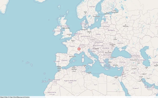 Localisation de Alpes françaises