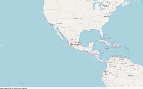 Localisation de État de Jalisco, Mexique