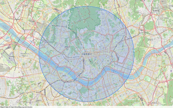 Localisation de Séoul