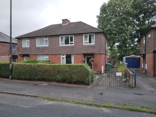 384 King’s Road, Stretford, Greater Manchester. La maison d'enfance de Morrissey.