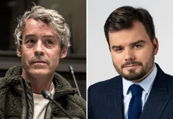 Gauthier Le Bret et Yann Barthès, les deux protagonistes de l'incident sur le plateau de Quotidien.