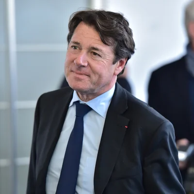 Christian Estrosi lors d'une réunion publique.