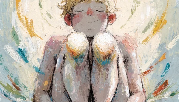 Gros plan sur un gland et un frein de pénis, style illustration anatomique artistique