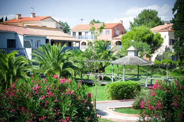 La résidence Malibu Village à Canet-en-Roussillon, lieu de l'arrestation.