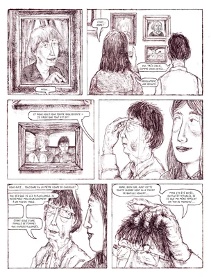 Extrait de la bande dessinée Chère historienne de Joff Winterhart.