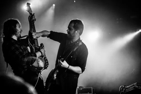 Performance du groupe Casiokids sur la scène du Dour Festival 2012