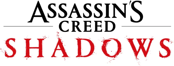 Logo officiel du jeu vidéo Assassin's Creed Shadows.