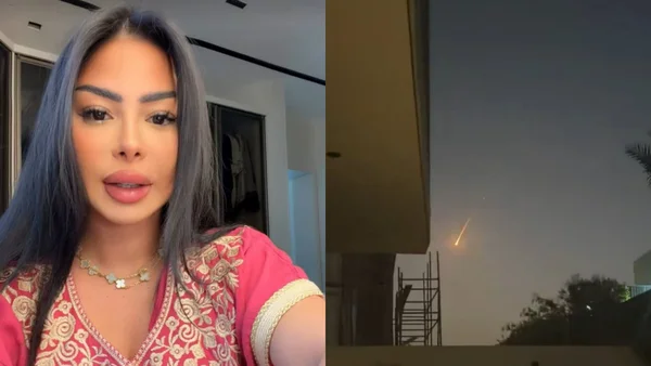 L'influenceuse Maeva Ghennam assiste impuissante aux tirs de missiles depuis Dubaï
