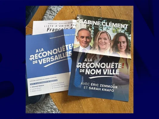 Un tweet de l'utilisateur Provençal le gaulois (@StrasBourgeois67) affiché sur un fond de panneaux.