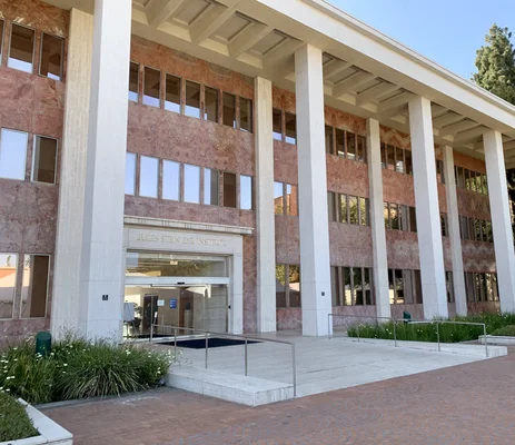 L'Institut de l'œil Jules Stein à l'UCLA à Los Angeles, en Californie.