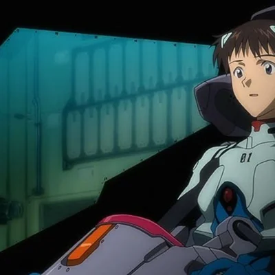 Illustration d'un personnage en combinaison blanche et bleue assis dans un cockpit éclairé en turquoise.