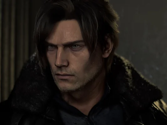 Leon S. Kennedy, tel qu'on le voit dans Resident Evil Requiem.